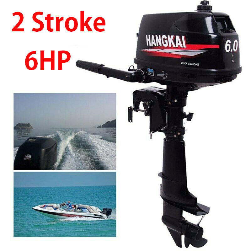 Outboard Petrol Engine 6HP Outboard Motor Boat Engine Short 