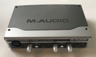 M-Audio: FireWire Solo Recording Interface (Unit Only, No Cord)