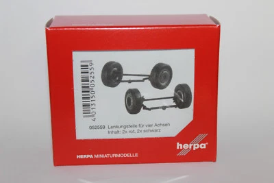 Herpa 052559 Lenkungsteile 2007 für LKW (4 Stück) 1:87 H0 NEU in OVP