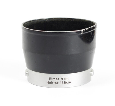 Leica Genuine Lens Hood IUFOO 12575 for Elmar 9cm Hektor 13.5cm No.0140 DENT!!!!