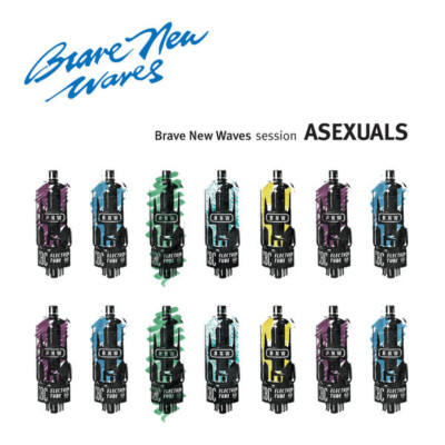 ASEXUALS Brave New Waves Session LIMITED LP PURPLE VINYL 2017
