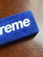 Supreme OG Flocked Keychain Blue Fall / Winter 2011 Season