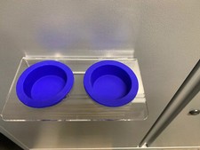 Large Gecko Feeder Cups For Reptiles 2 Cups 