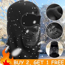 Winter Warm Fleece Motorcycle Balaclava Full Face Mask Windproof Full Face Cover