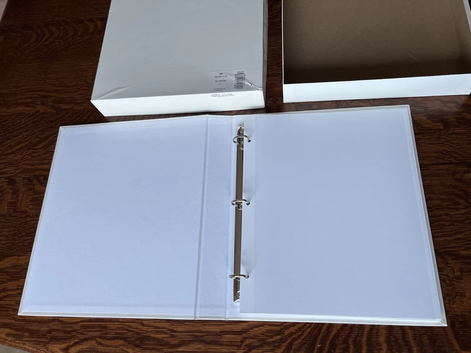 Álbum de fotos de boda vintage con sello nuevo en caja Foto 2 de 2