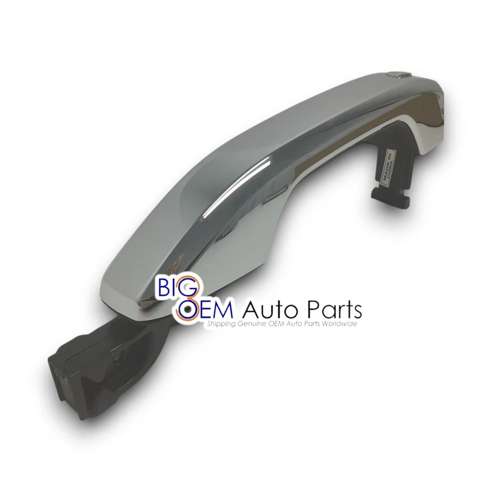 Manija de puerta cromada exterior delantera Chevrolet Silverado GMC Sierra nueva OEM 84807766 Foto 2 de 4