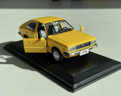 【匿名】韓国ヒュンダイHYUNDAI PONY 1:38スケール ミニカー Hyundai Motor PONY 1/38 Scale Diecast Mini Micro Miniature
