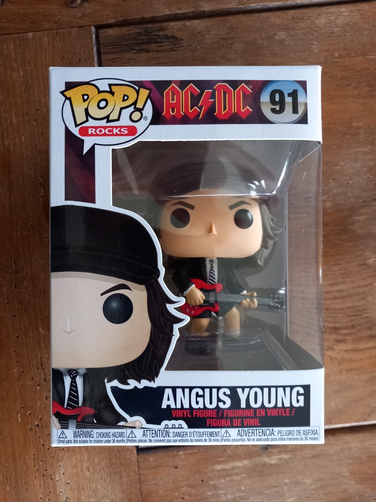 ,Funko,Pop,Angus Young,Acdc,Rocks,91,Neuf