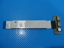 Dell Inspiron 15-3558 15.6" Genuine Dual USB Audio Port Board w/Cable C2G6K 1
