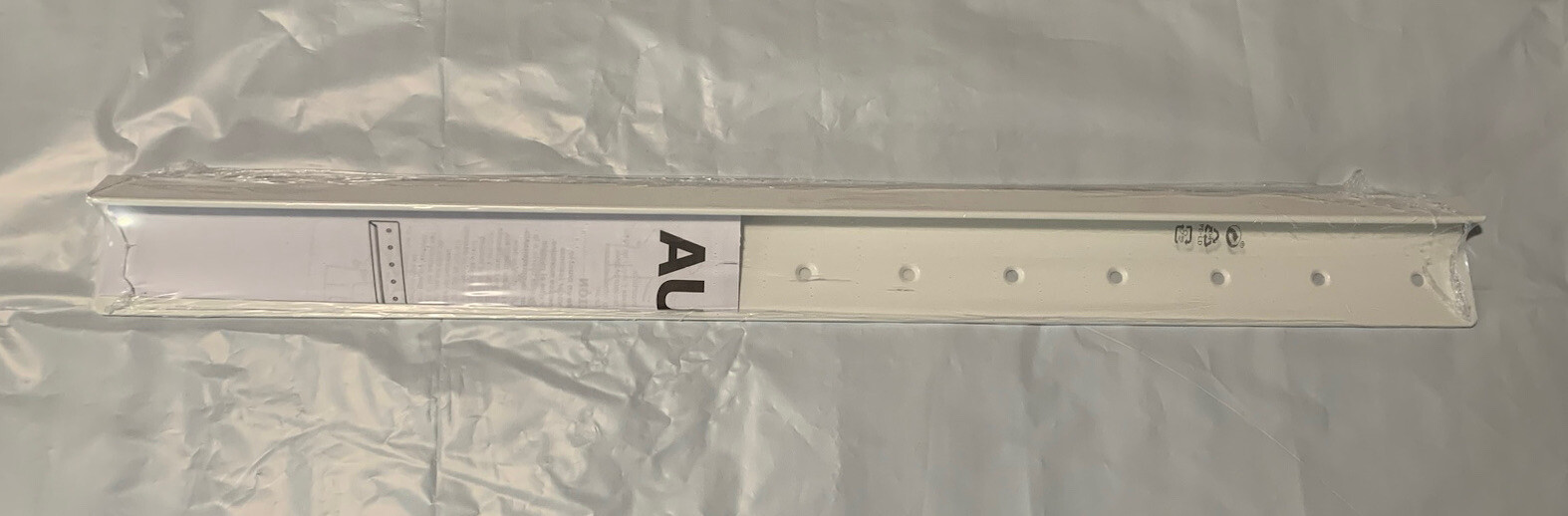 IKEA AURDAL 255/8" Suspension Rail White (704.592.07) for sale