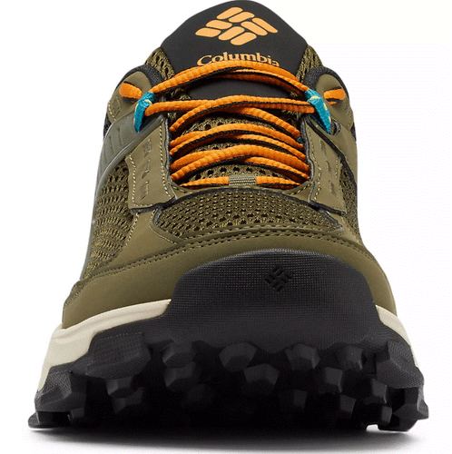 NIB COLUMBIA 1982291 383 MEN'S HATANA BREATHE ADAPTTRAX GREEN/ORANGE SHOES $100 - Picture 5 of 7