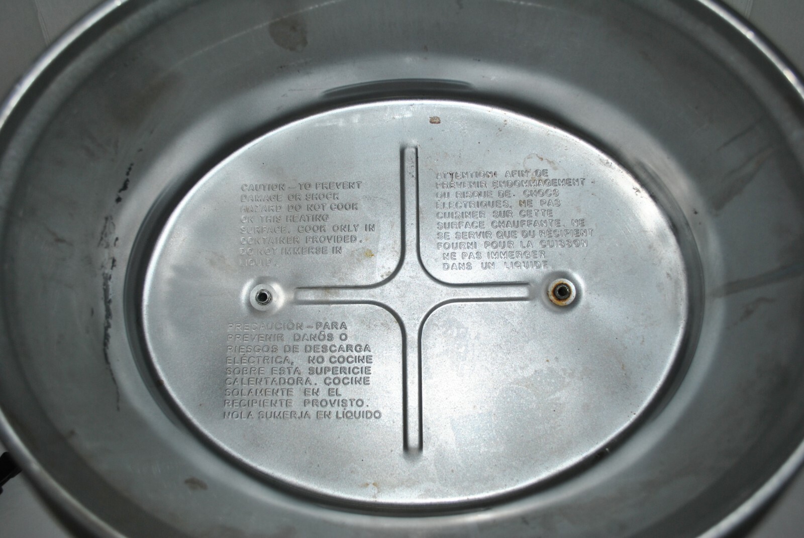 CrockPot Slow Cooker SCV702NP Replacement Electric Heating BASE ONLY