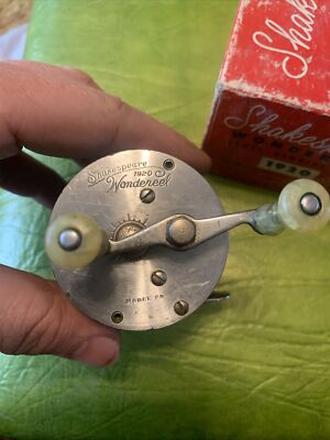 Vintage Shakespeare 1920 Wondereel Model FK Fishing Reel With