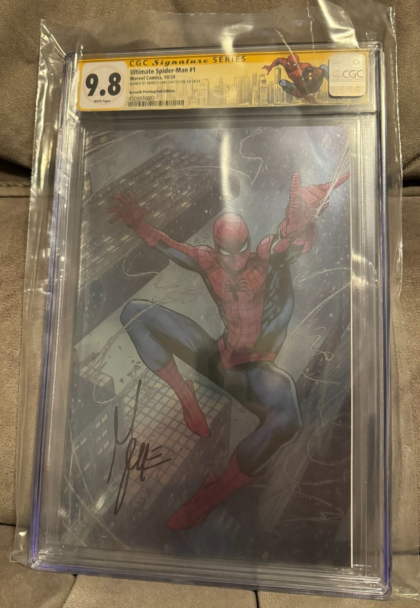 Ultimate Spider-Man 1 (CGC Signature Series 9.8) 7thPrint/Foil