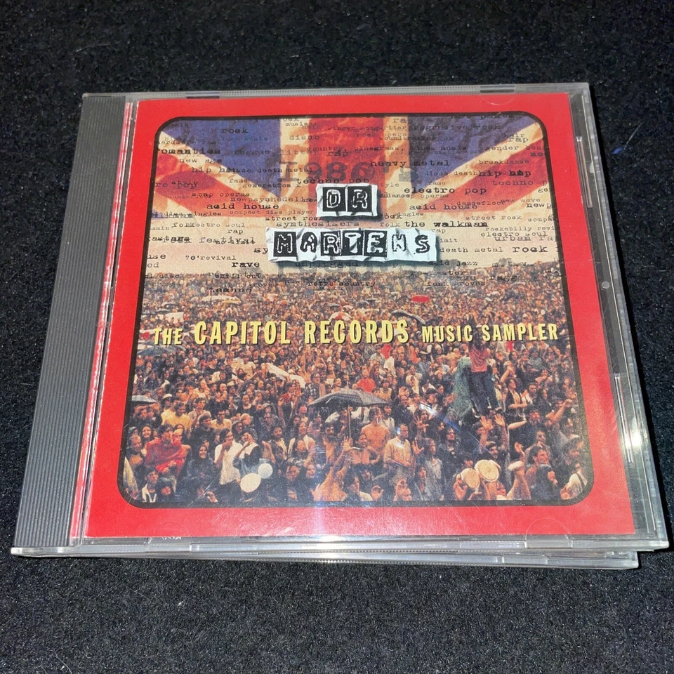 DR. MARTENS Capitol Records Music Sampler 2 Versions Doc Radiohead Foo Fighters Foto 2 de 4