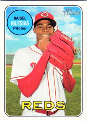 2018 Topps Heritage #280 Raisel Iglesias Cincinnati Reds