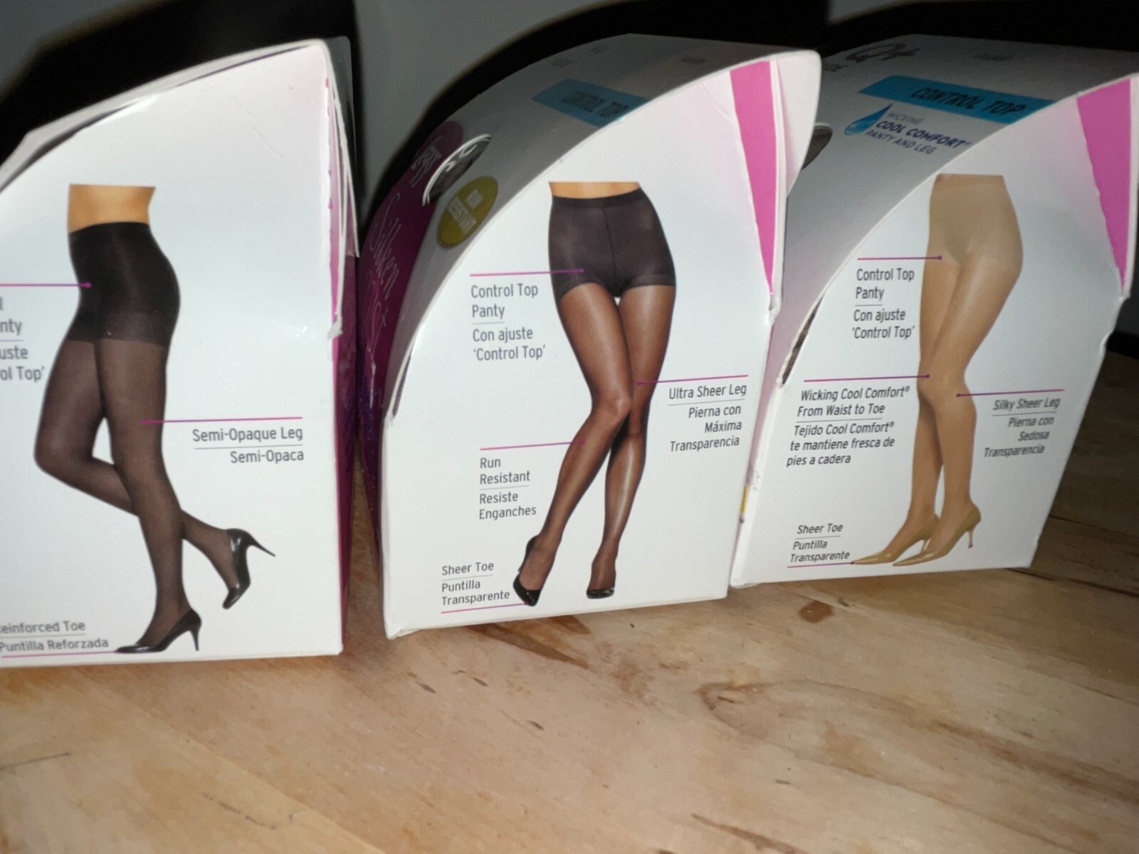 L'eggs Pantyhose Silken Mist Thigh Highs B Q Q+ Knee Highs eBay