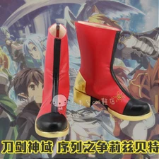 Sword Art Online Sequence Debate Shinozaki Rika cosplay shoes costom made 