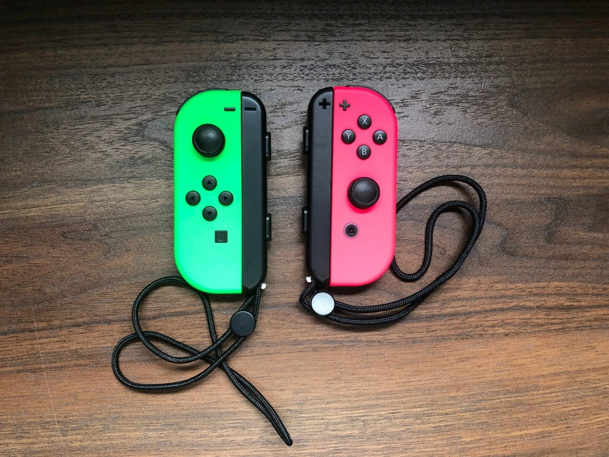 Nintendo Joy-Con L Neon Green R Neon Red Nintendo Switch very Good