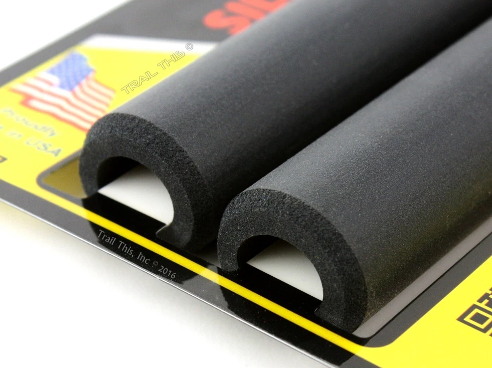 Empuñaduras gruesas ESI para MTB de silicona negra para bicicleta 32 mm / 130 mm Foto 3 de 3