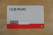 Palms Hotel Casino Las Vegas Nevada Club Player's Slot Card Ronald 