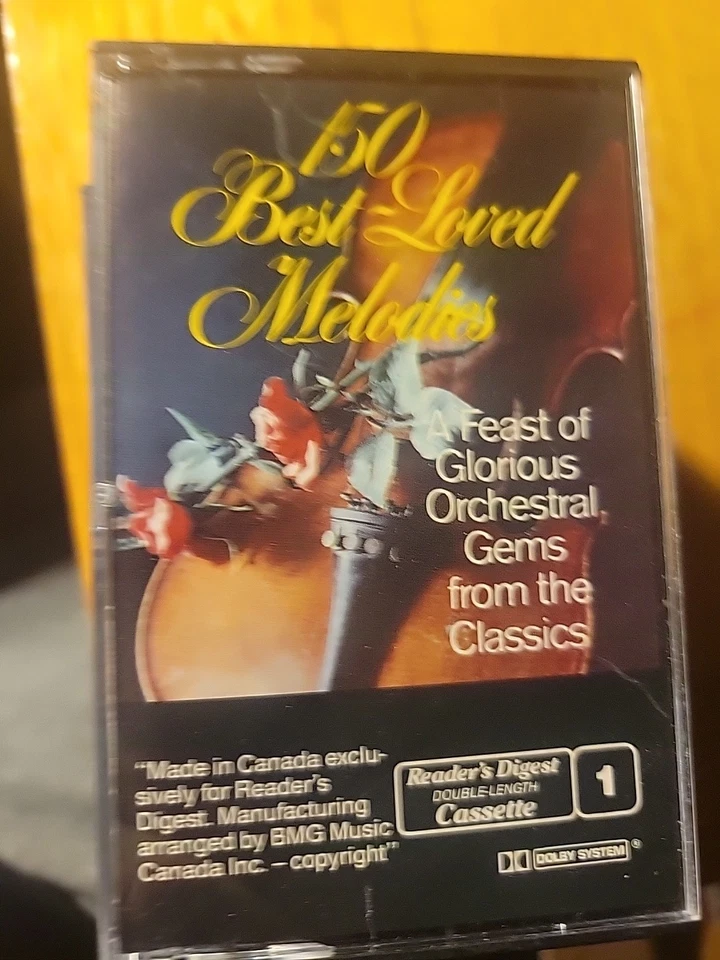 150 best loved melodies    readers digest   5 tapes   cassette - Image 2 of 4