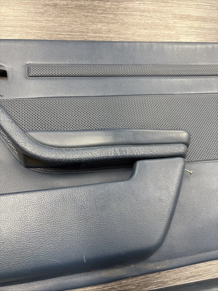 Conjunto de painéis internos de porta do lado esquerdo direito 72-84 Mercedes-Benz R107 450SL 560SL - Imagem 3 de 4