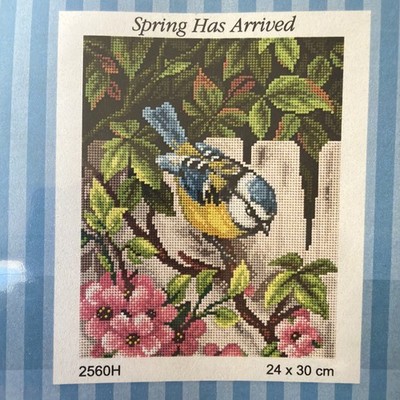 Orchidea Printed needlepoint  tapestry Canvas Only    24x30 cm