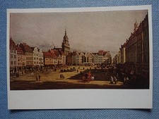 Postcard AK Canaletto Bellotto The Altmarkt Dresden Art Publisher