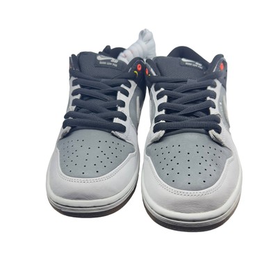 スニーカー NIKE SB DUNK LOW PRO ISO CAMCORDER Nike Mens SB Dunk Low Pro ISO Camcorder Sneakers Gray/White Size
