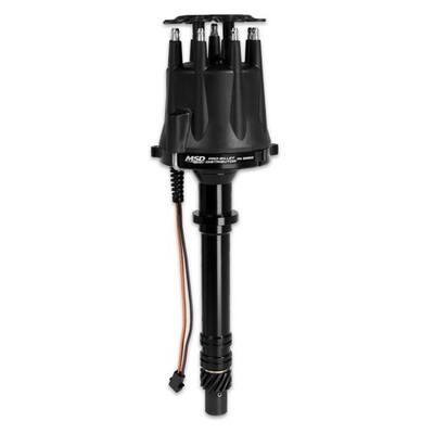 MSD 85555 Fits Chevy Black Fits V8 Pro-Billet Distributor