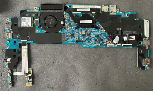 Lenovo Thinkpad X1 Yoga 2nd Gen, Mainboard Intel Core i7-7600u + Kühlkörper Lüfter