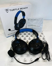 Turtle Beach Recon 50P Wired Gaming Headset Multiplatform | Black & Blue | New!!