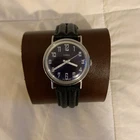 Vintage Timex Marlin 36mm Mechanical - Purple Dial Unique Font