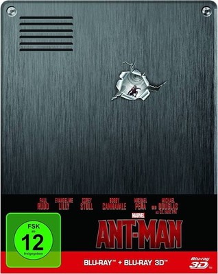 Ant-Man 3D [inkl. 2D Version, Steelbook, 2 Discs] Neu Geprägtes Steelbook