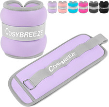 Ankle Weights 1/2/3/4/6/8/10 LB 1 Pair Wrist Leg Arm Weights for Women Men, Stre