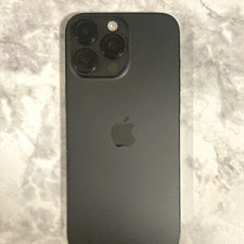 Apple iPhone 16 Pro Max 256GB Black iOS 12MP Triple Rear Camera For Parts
