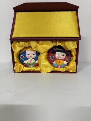 Hand Made Bushman Mountain Clay Statue Wuxi Jiangsu In Original Box