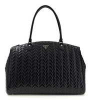 Guess Cheryl Deluxe Dome Tote Schultertasche Tasche Black Schwarz Neu