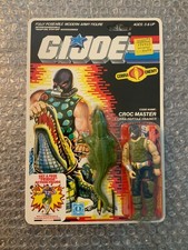 Hasbro  1987 G.I.Joe CROC MASTER Sealed MOC Vintage High Gade