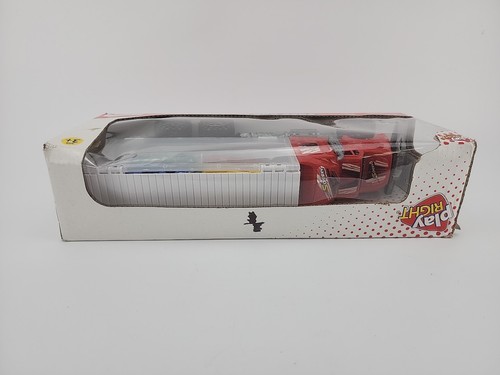 Play Right Semi Race Car Friction Hauler Includes 4 Die Cast Cars - Picture 6 of 7
