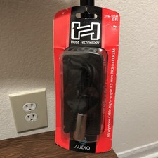 Hosa Technology Microphone Cable Right-angle 3.5 mm TRS to XLR3M 5ft Cable