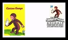 US COVER CURIOUS GEORGE FAVORITE CHILDREN'S BOOK ANIMALS FIRST DAY ISSUE
