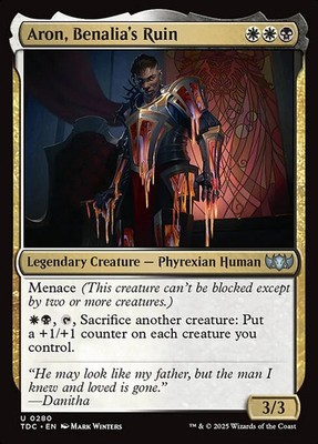 Magic/MTG Aron, Benalia's Ruin TDC-280 Uncommon Englisch Neu