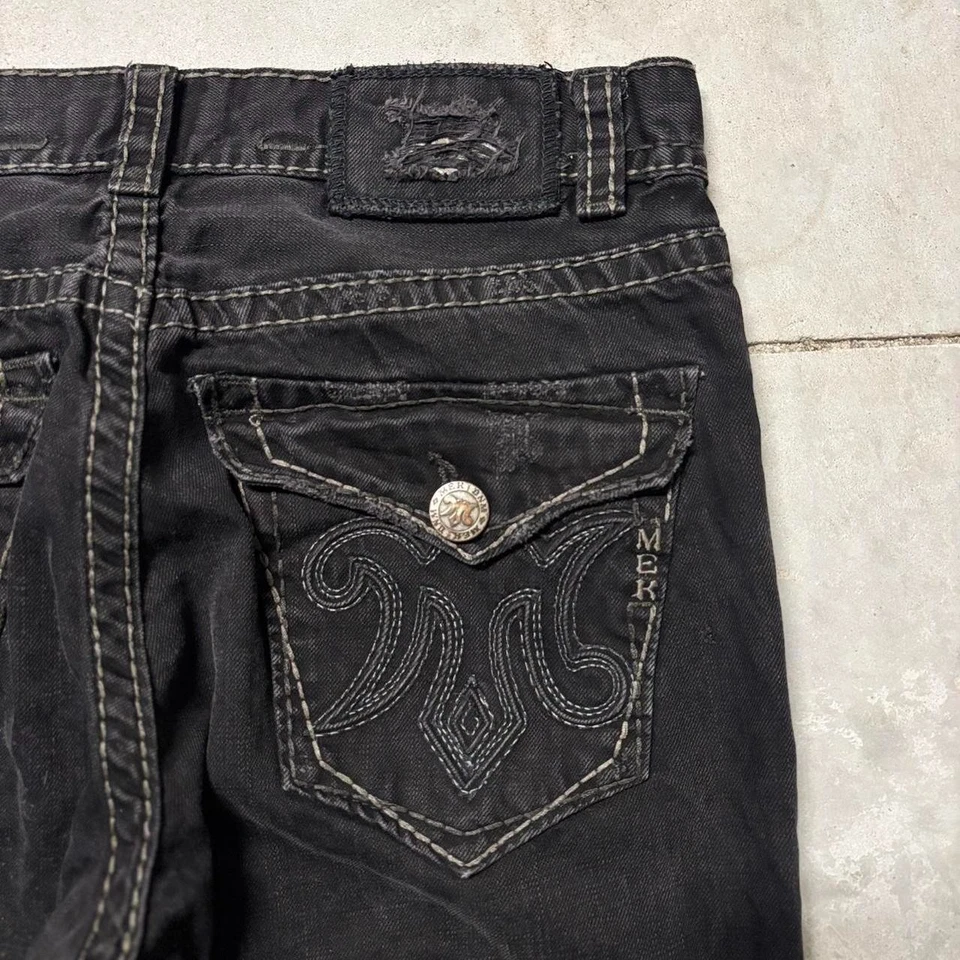 Mek Vaqueros Hombre Bootcut Oaxaca Negro Talla 36/34 Foto 4 de 4