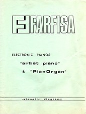 FARFISA ARTIST PIANO + PIANORGAN Service Manual Schaltplan Schemi Schematics PDF