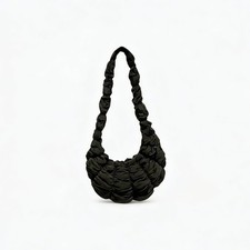 Soft Dumpling Bag, Wrinkle, Large Capacity, Women, Casual Design