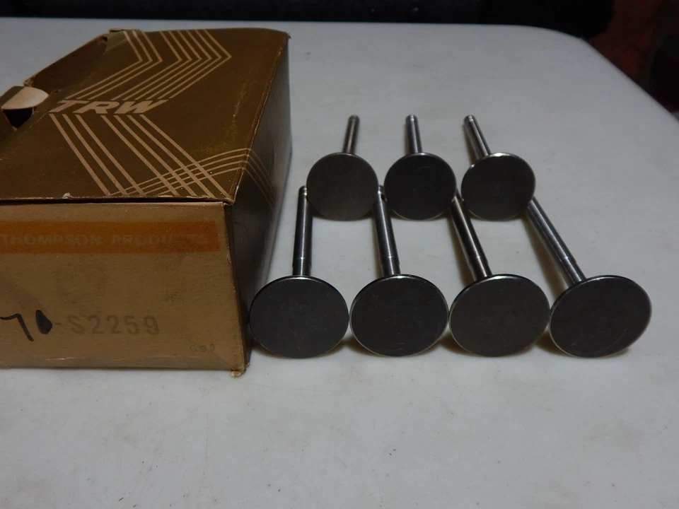 TRW S2259 EXH VÁLVULAS 1958-1965 CADILLAC 365.390.429 ENGS OEM#1472057 8 CIL 7-SET Foto 2 de 4
