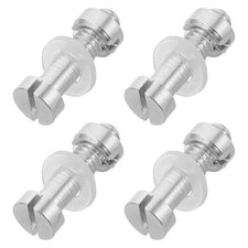4 Pcs Vinyl Record Player Screws Phono Cartridge Instrument DIY Accessories
