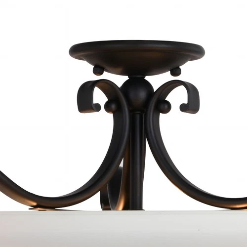 Vaxcel Lighting C0272 Monrovia 3 Light 17"W Semi-Flush Bowl - Bronze - Picture 5 of 12